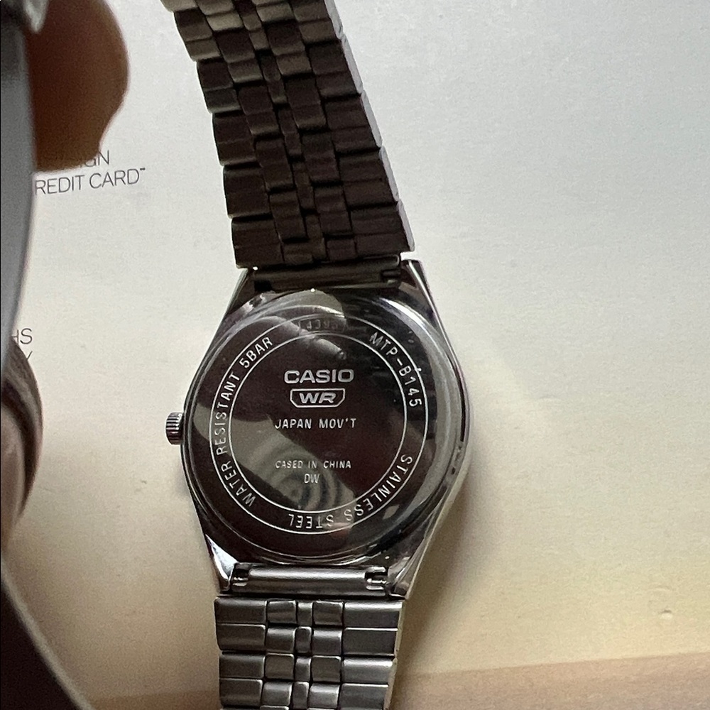 Casio MTP B145 Watch with Yellow Dial - Picture 13 of 15